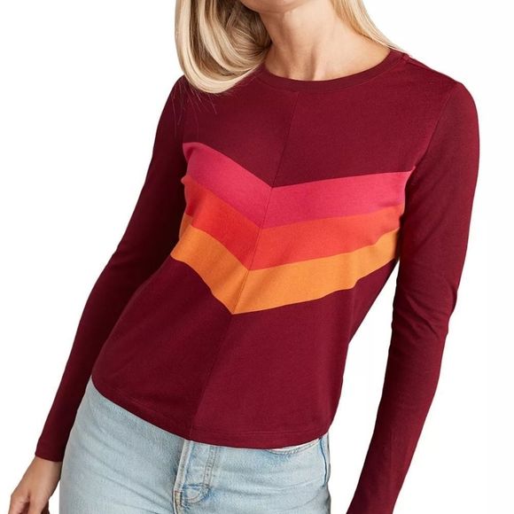 Marine layer ML x LF Chevron Top - Picture 2 of 5